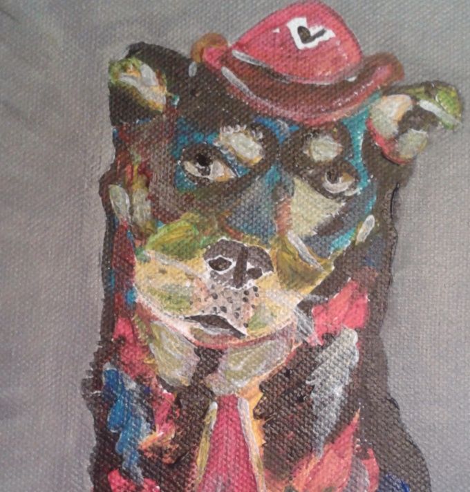 Altesse - Acrylique - (Détail) 