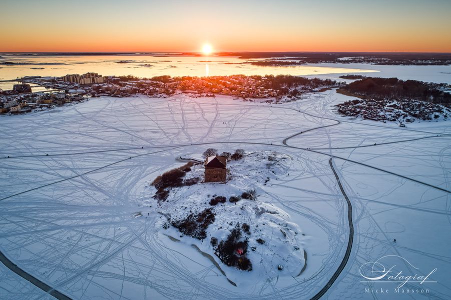 Borgmästarefjärden vintern 2021