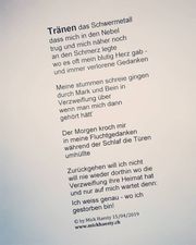 1.0  Tränen das Schwermetall