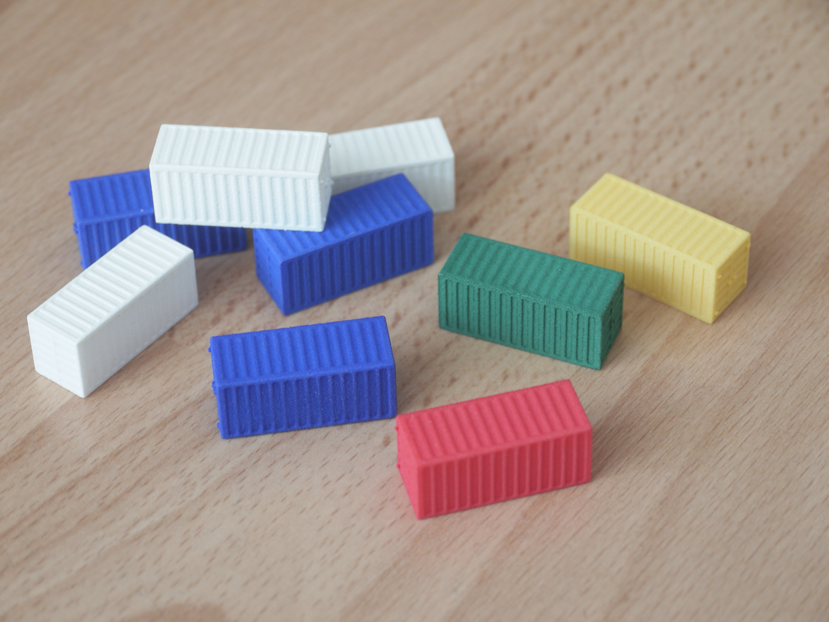 various containers