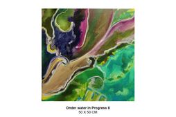 Onder water in  Progress 8 50x50 cm