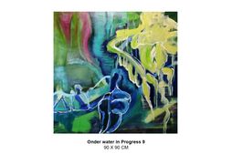 Onder water in  Progress 9 90x90 cm