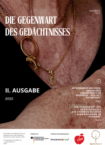 Magazine: Die Gegenwart des Gedächtnisses. Zweite Ausgabe.&nbsp;