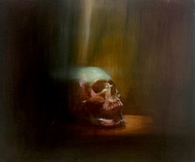 Vanitas (oil on canvas, 100x81 cm)