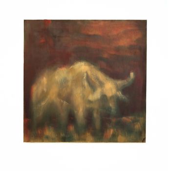 Oxe 80x80 cm, 4000 kr