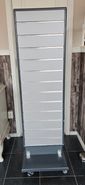 Gondol spårpanel, smal, på hjul