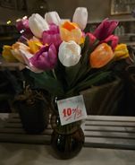 Konstblommor, tulpaner