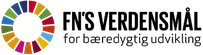 Verdensmålene logo med link til verdensmålene.dk
