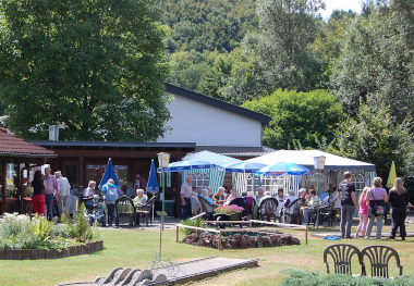 Terasse Golfstübchen Gillenfeld