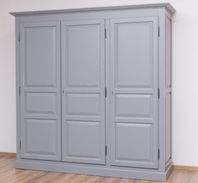 #230 Kleiderschrank in doppelschichtigem Antik-Finish