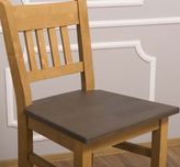 #380-Bar chair top oak double color