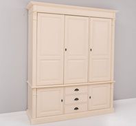 #492 Kleiderschrank in eine Farbe