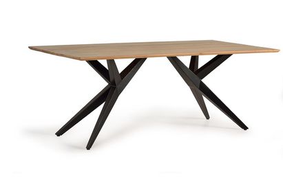 Esstisch aus Akazia Holz 200x90x77 cm