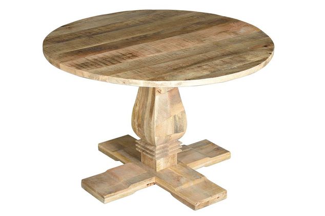 Esstisch aus Mango Holz 120 cm D