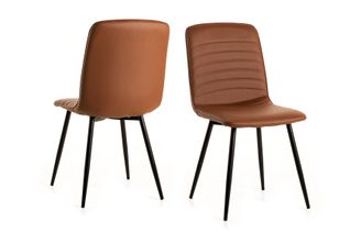 #1613 Stuhl-PU Cognac