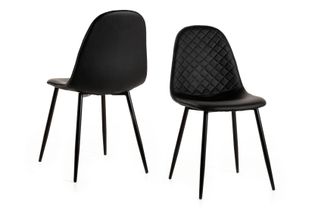 #1701 Stuhl-PU Schwarz