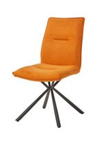 #1918 Stuhl-Orange Stoff