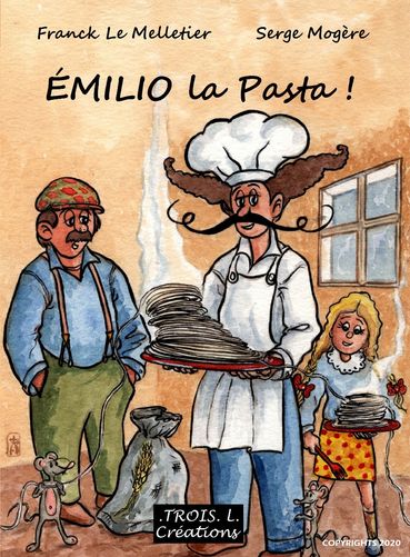 Emilio la pasta-Copyrights 2020 TROIS L. Creations
Un conte racontant l'histoire d'un homme qui voulait éradiquer la faim dans le Monde ...