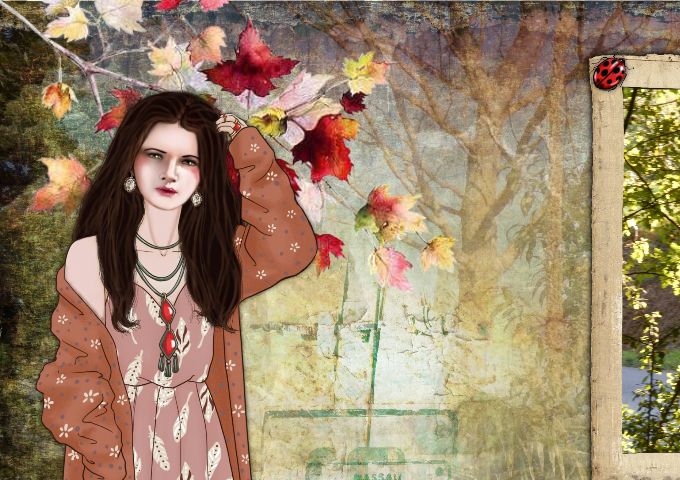 L'automne et ses pensées pourpres