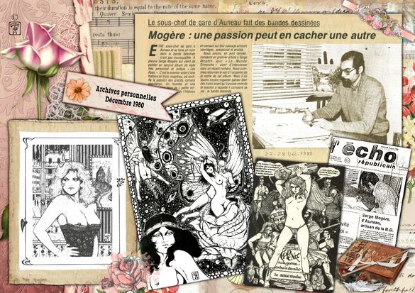 Mogère - une passion la BD - archives personelles décembre 1980