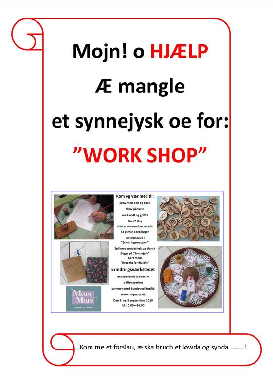 Work shop å synnejysk