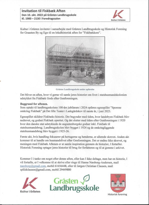 Invitation Fiskbæk side 1