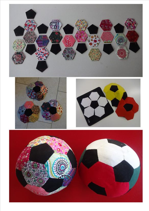 Patchwork fodbolde