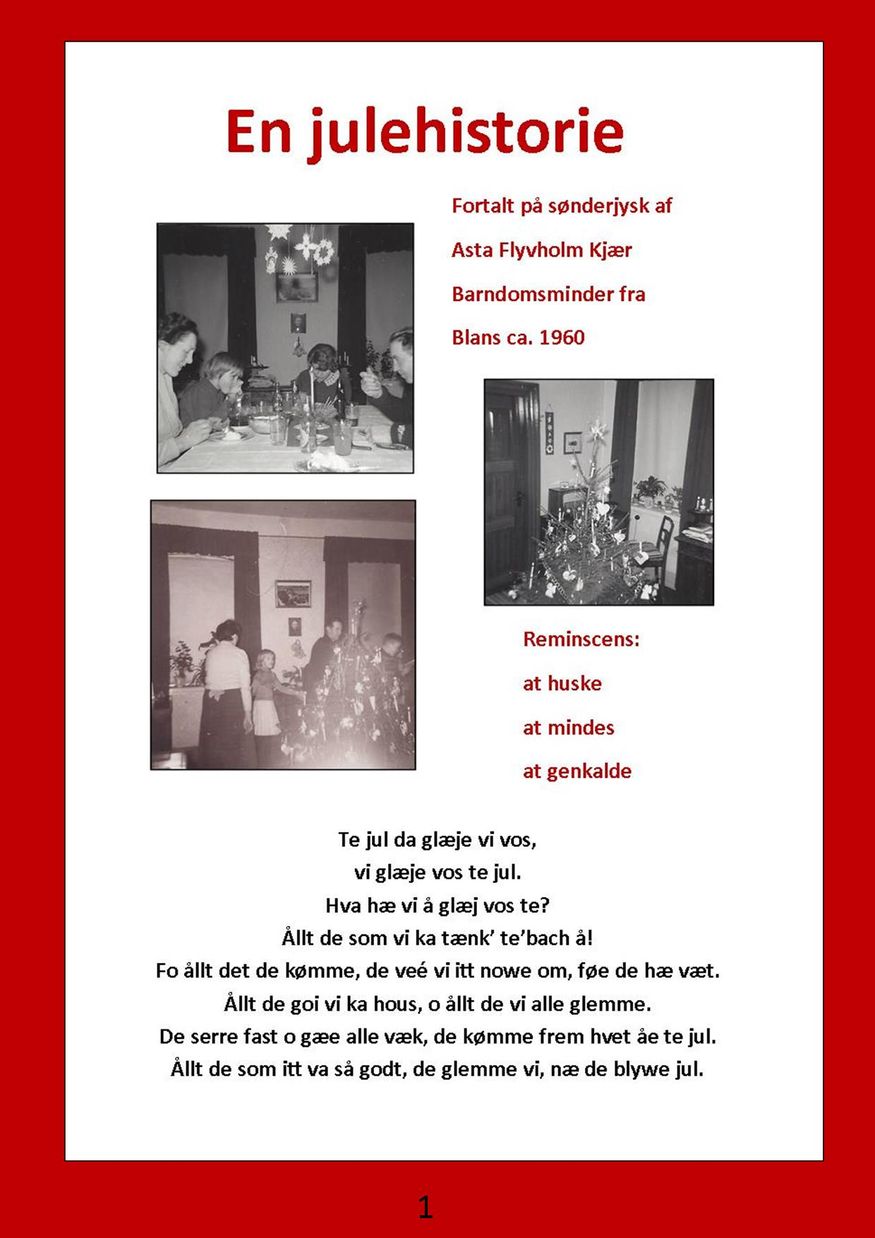 En julehistorie til mojnasta side 1