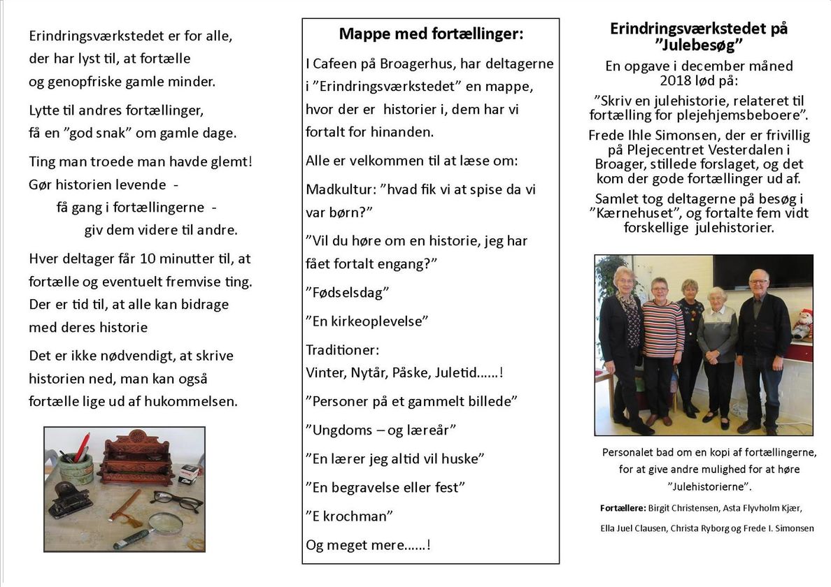 Pjecer: Erindringsværksted side 2