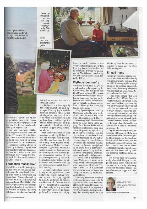 Rikke i Familie Journalen 2