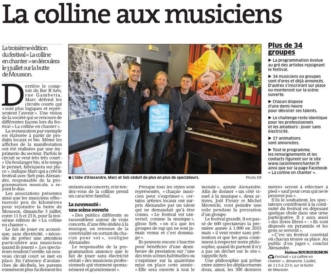 Le tout dernier article!