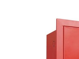 Single Door Cabinet Recessed Mild Steel