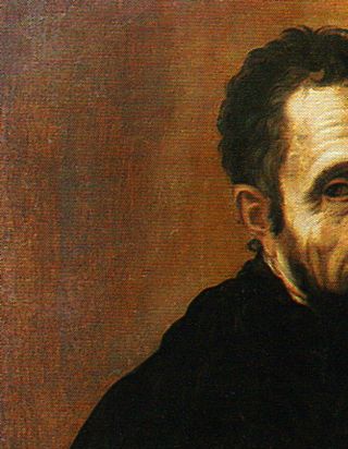 Michelangelo Buonarroti. Malet af Jacopino del Conte, cirka 1535. Olie på canvas. 98,5 x 68 cm.
