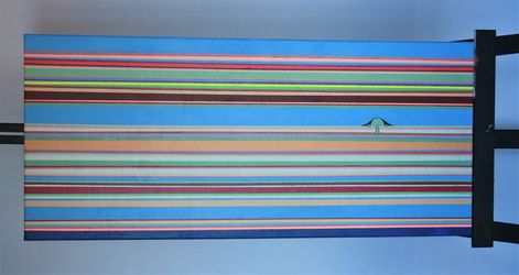 Nr.136. Acryl. Mål 40 x 90 cm. Kr.1095