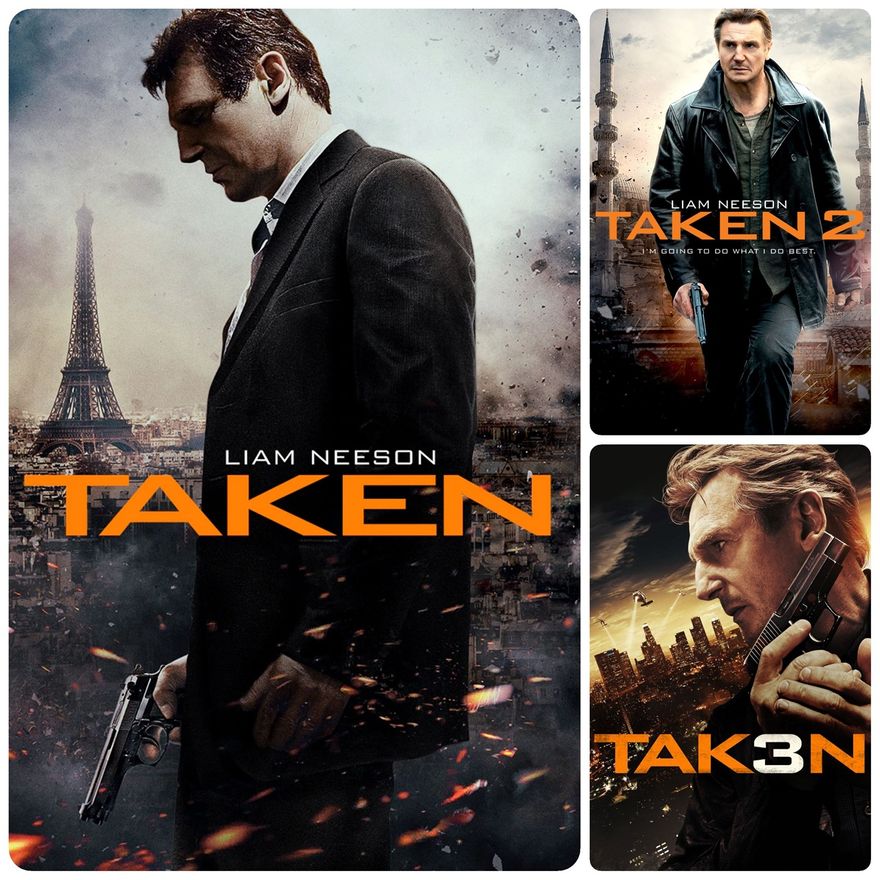 TAKEN TRILOGY (2008-2012-2014)