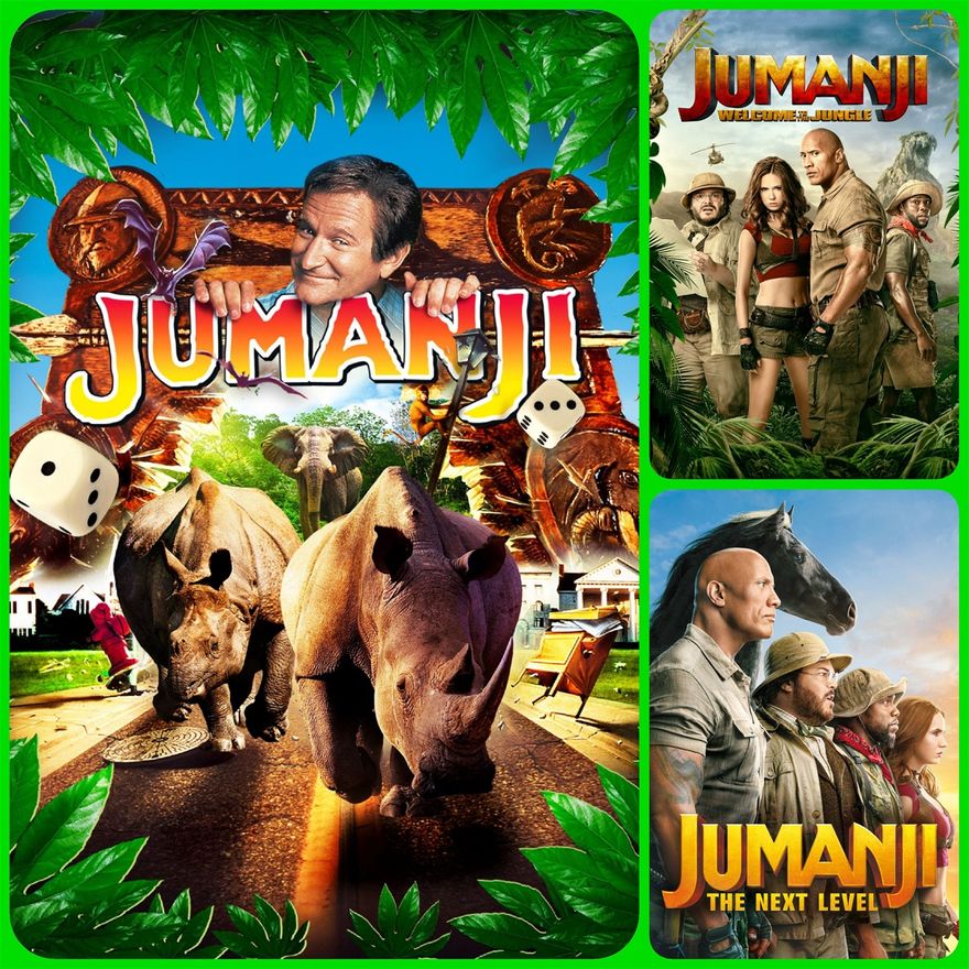 JUMANJI TRILOGY (1995-2017-2019)