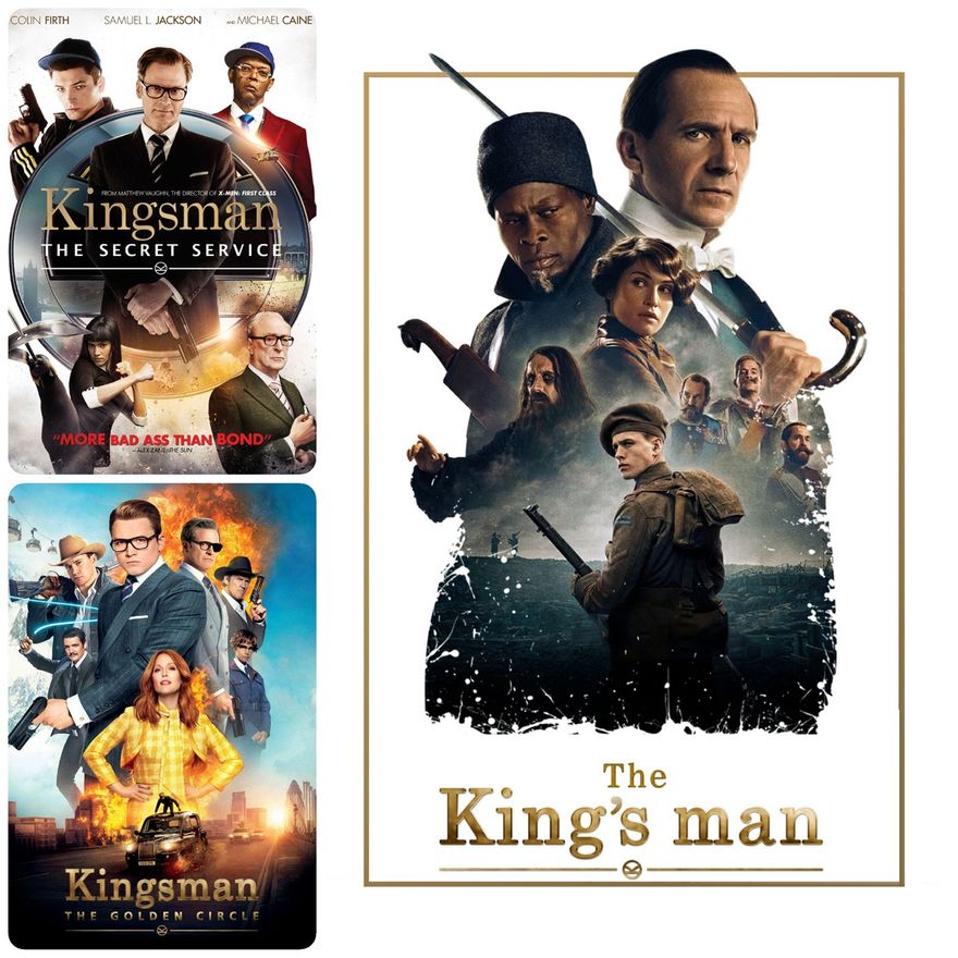 KINGSMAN TRILOGY (2014-2017-2021)