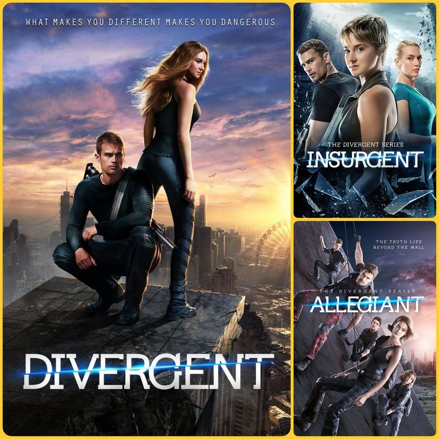 THE DIVERGENT TRILOGY (2014-2015-2016)