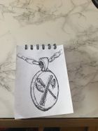 Militärpolishalsbandet - skiss
