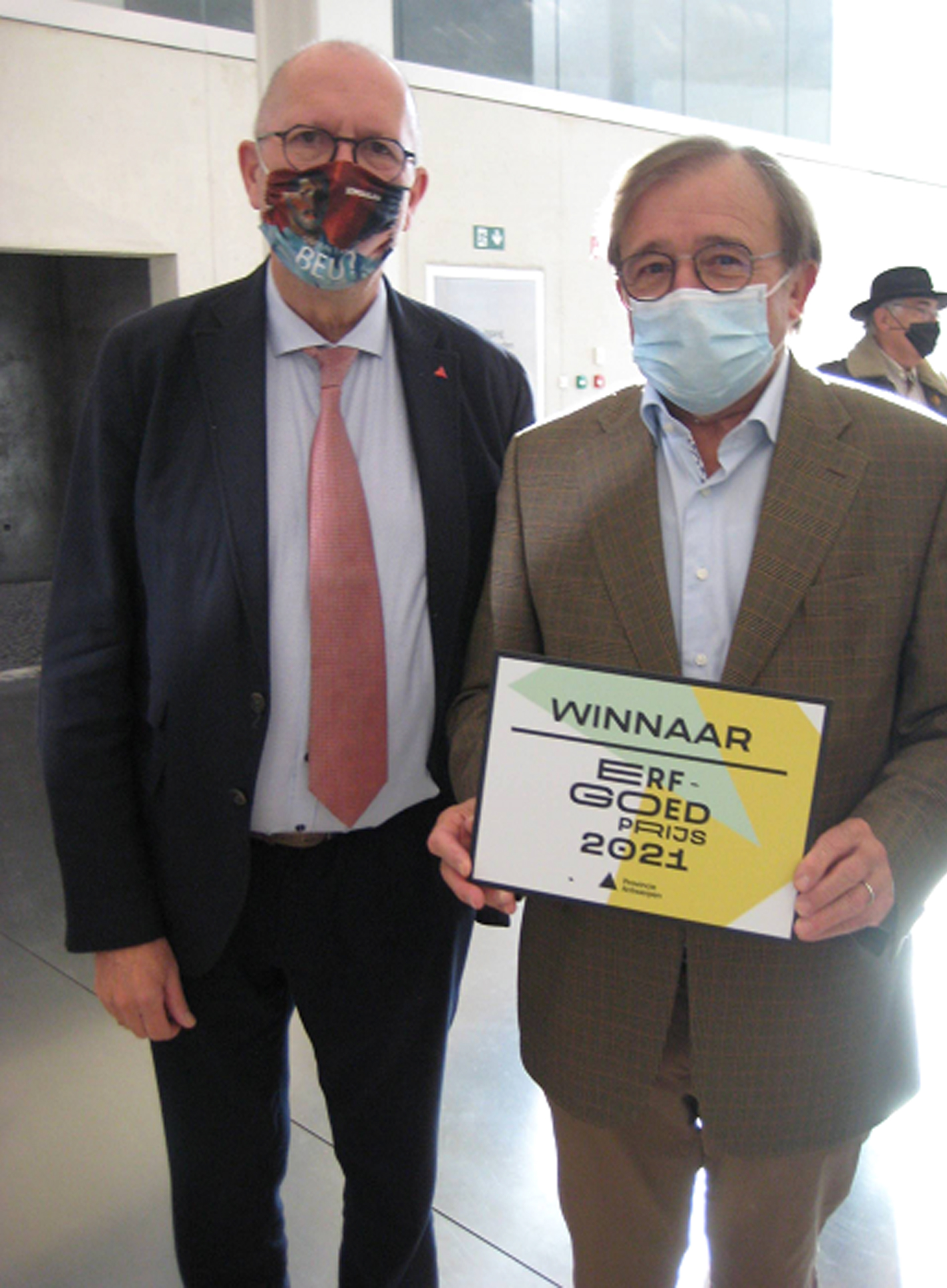 Gedeputeerde Luk Lemmens en MPM voorzitter Luc Hofkens  ©P.Mallentjer