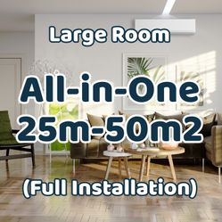 One Large Room (25-50m2)