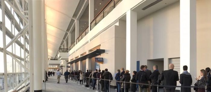 RSNA 2018 Waiting at 7:00 to get in!