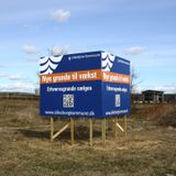 Til salg skilt til Silkeborg Kommune