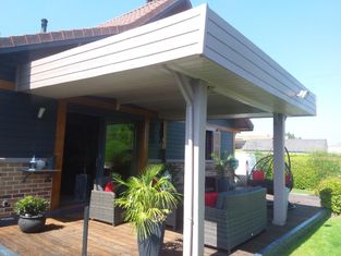 fabrication de pergolas bois sur mesure. 