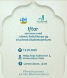 19.03 | Iftar m/Islamic Relief