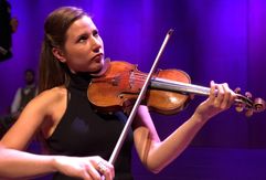 Rosanne Phillippens, violiste.