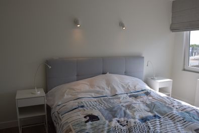 Derde slaapkamer met dubbel bed