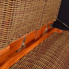 Back side of the lounger