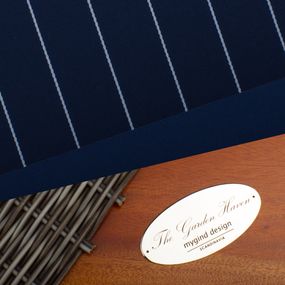 Royal Blue Pinstripe