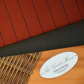 Burgundy Pinstripe Charcoal
